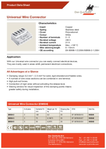 Universal Wire Connector