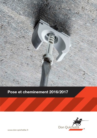 Pose et cheminement 2016/2017 Pose et cheminement 2016/2017