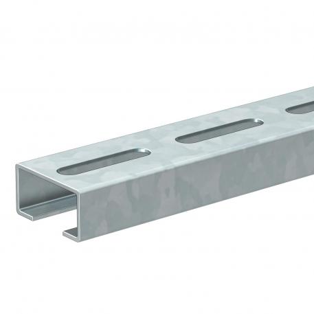 C-profielrails, sleufbreedte 16,5 mm, met gat (MZ048)